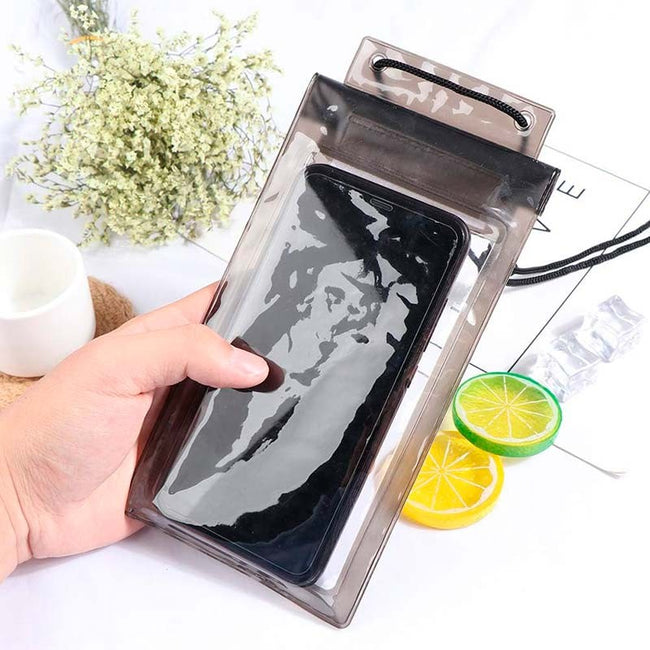 Funda Móvil Impermeable Acuática Colgante Universal Negro Main Image