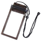 Funda Móvil Impermeable Acuática Colgante Universal Negro