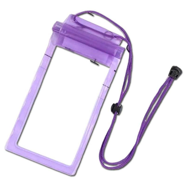 Funda Móvil Impermeable Acuática Colgante Universal Púrpura Hover Image
