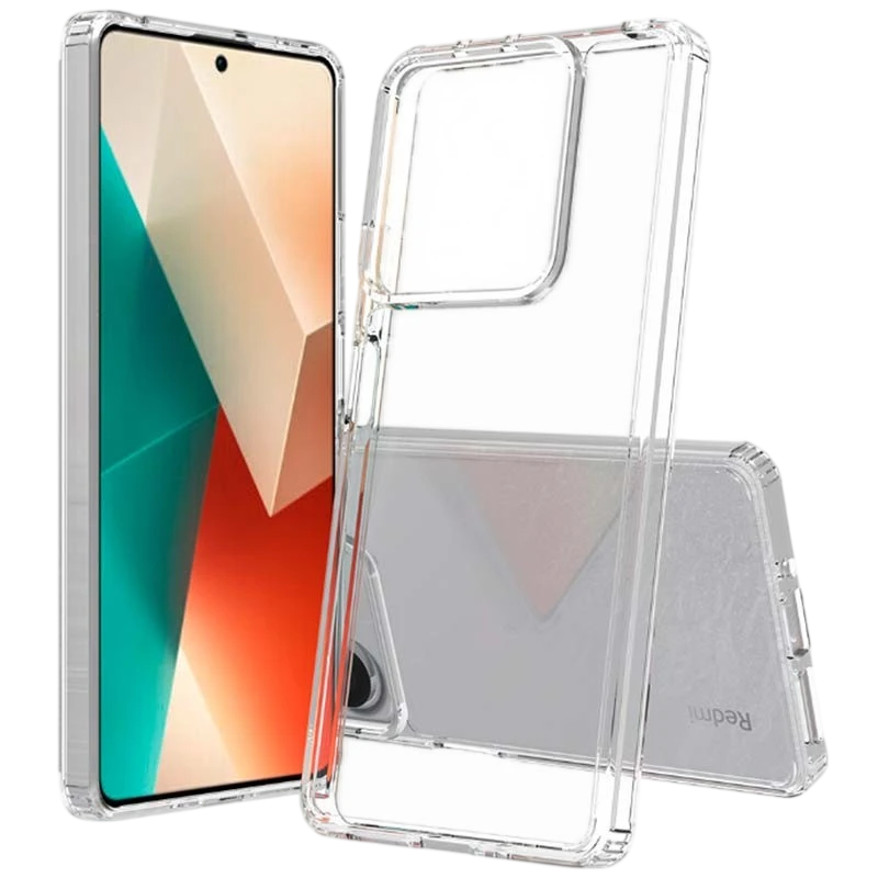 Funda Antigolpes Premium para Xiaomi Redmi Note 13 4G Acrílico Anti-Amarillo Transparente