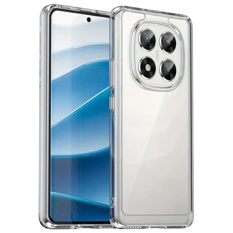 Funda Antigolpes Premium para Xiaomi Redmi Note 14 Pro 4G Acrílico Anti-Amarillo Transparente