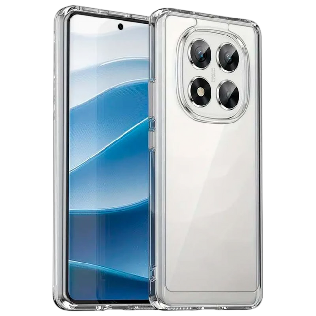 Funda Antigolpes Premium para Xiaomi Redmi Note 14 Pro 4G Acrílico Anti-Amarillo Transparente Hover Image