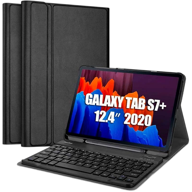 Funda con Teclado Samsung Galaxy Tab S7+/S8+/S7 FE Hover Image