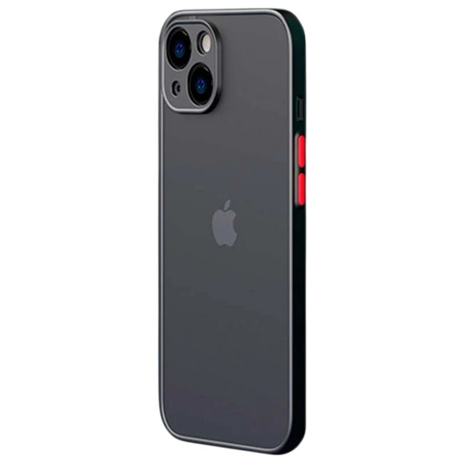 Funda Dual Mate iPhone 13 Negro+Rojo Hover Image