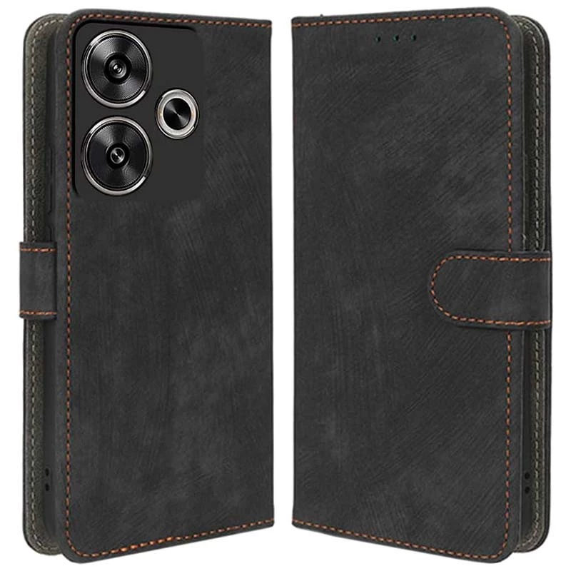 Funda libro 360 Protection Xiaomi Redmi 13 / Poco M6 4G Negro