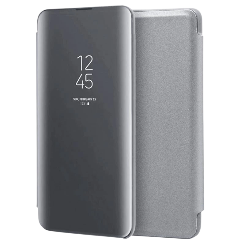 Funda libro Smart Mirror Xiaomi 13T / 13T Pro Plata