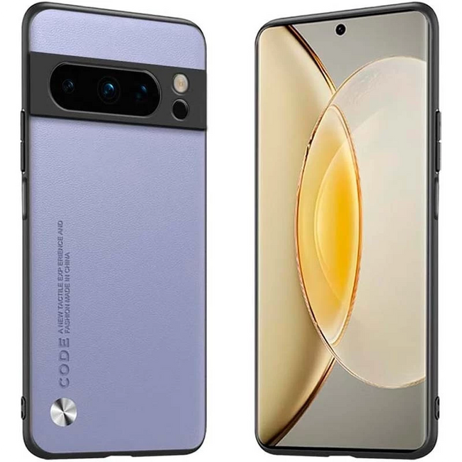 Funda de polipiel Google Pixel 8 Pro Luxury Lavanda Hover Image