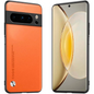 Funda de polipiel Google Pixel 8 Pro Luxury Naranja