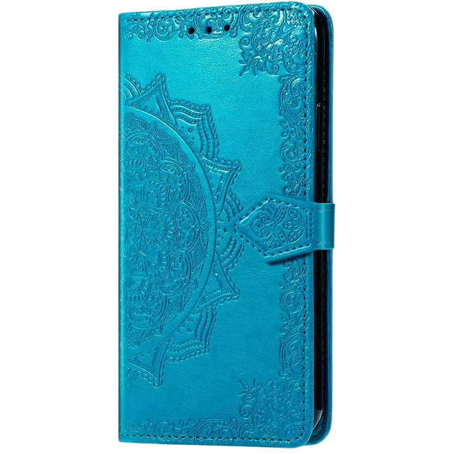 Funda libro Mandala Xiaomi 13T / 13T Pro Azul Hover Image