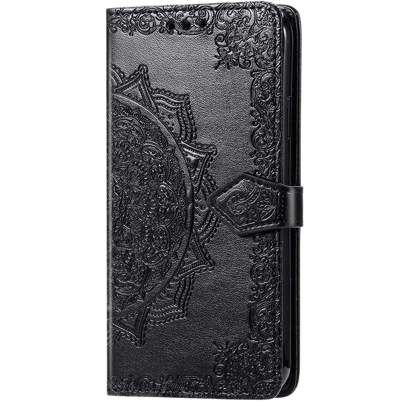 Funda libro Mandala Xiaomi Redmi 10 / Redmi 10 2022 Negro