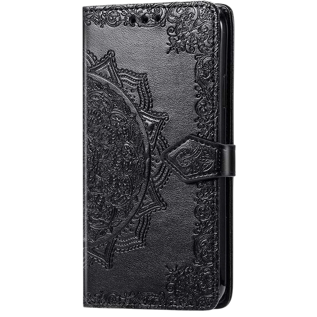Funda libro Mandala Xiaomi Redmi 10 / Redmi 10 2022 Negro Hover Image