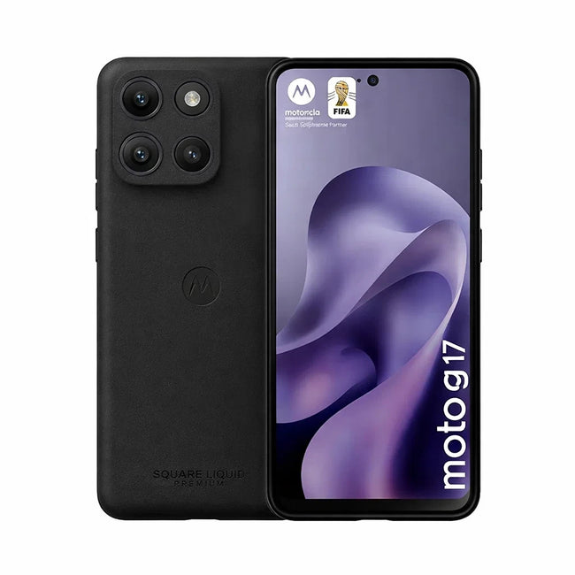 Funda Motorola G17 Square Liquid Premium Negro Hover Image