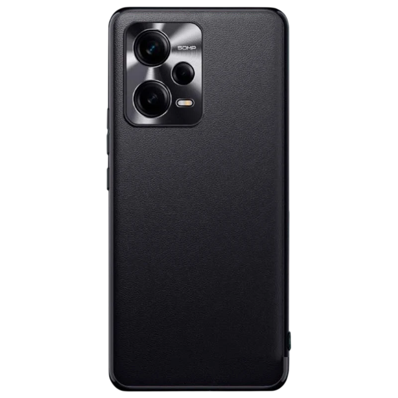 Funda de polipiel + TPU Xiaomi Redmi Note 12 Pro+ Negro