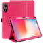 Funda Inteligente de PU Oukitel OT6 / OT6 Kids con Soporte Rosa