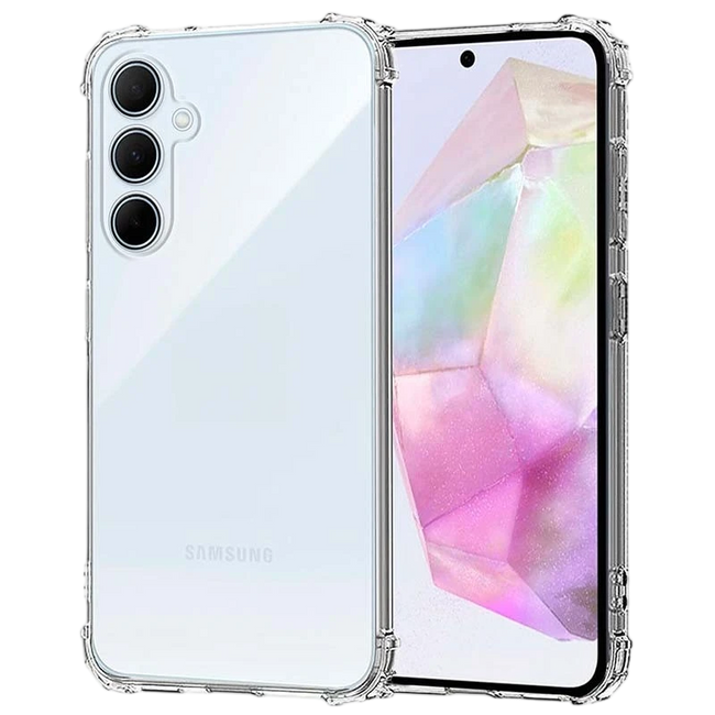 Funda de silicona Reinforced Samsung Galaxy M55 5G Hover Image