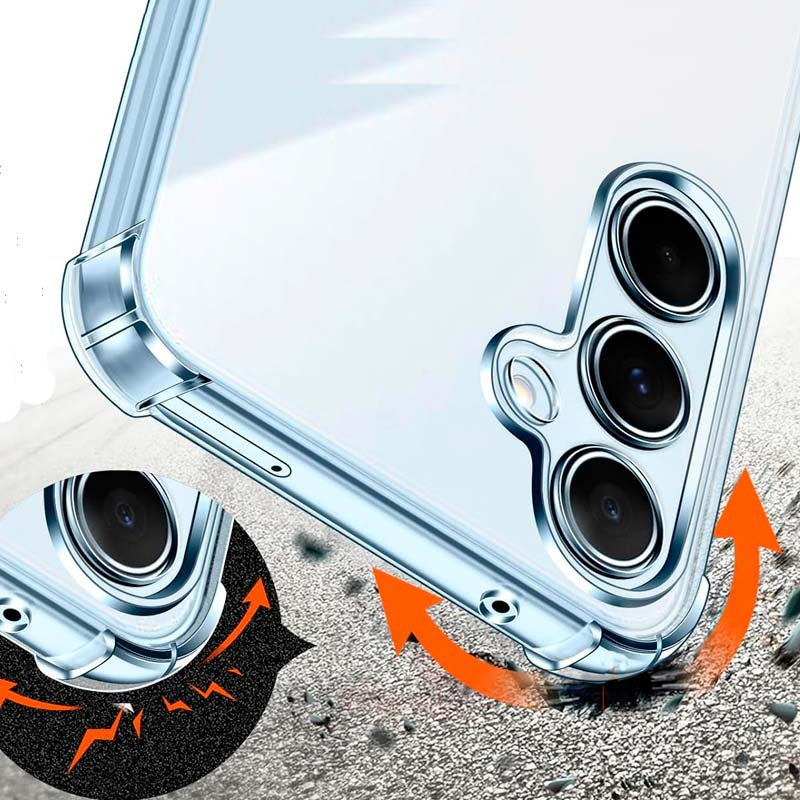 Funda de silicona Reinforced para Samsung Galaxy A35 5G