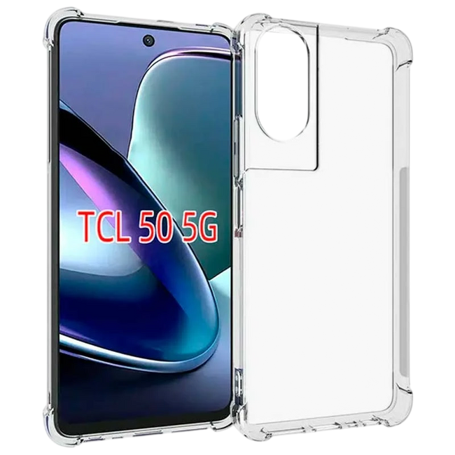 Funda de silicona Reinforced TCL 50 5G Hover Image