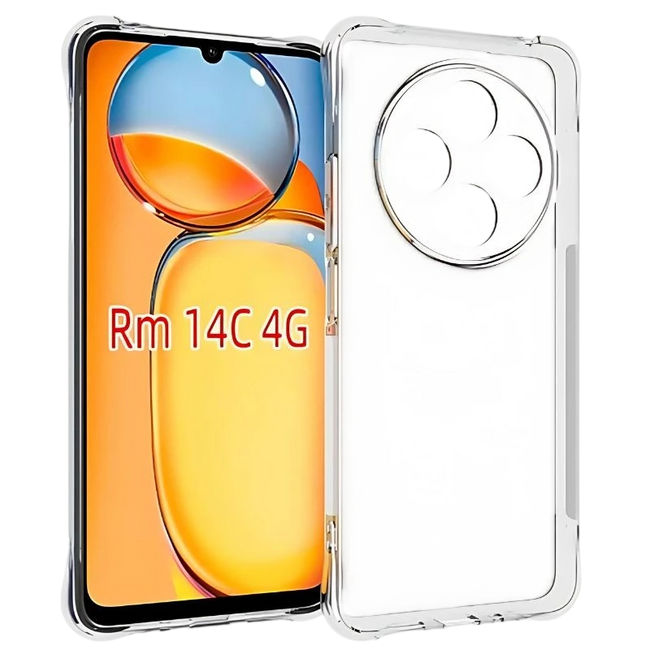 Funda de silicona Reinforced Xiaomi Redmi 14C / Poco C75 Hover Image