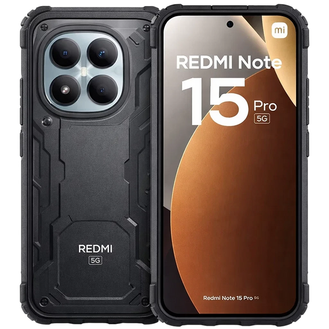 Funda de silicona Reinforced Xiaomi Redmi Note 15 Pro 5G Hover Image