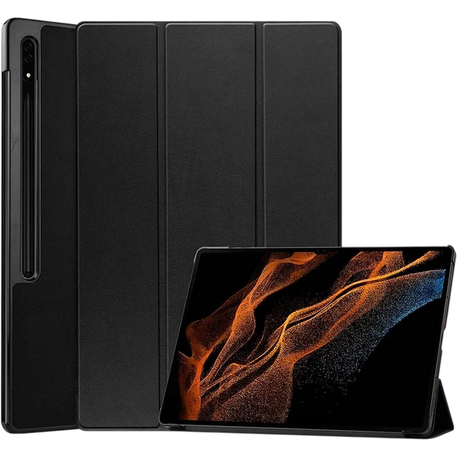 Funda Samsung Galaxy Tab S9 Ultra/S10 Ultra Compatible Negro Hover Image