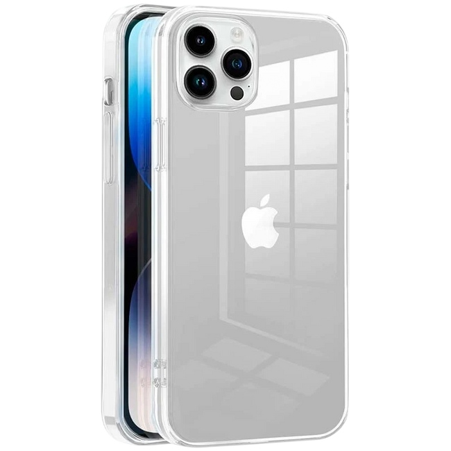 Funda de silicona iPhone 14 Pro Transparente Hover Image