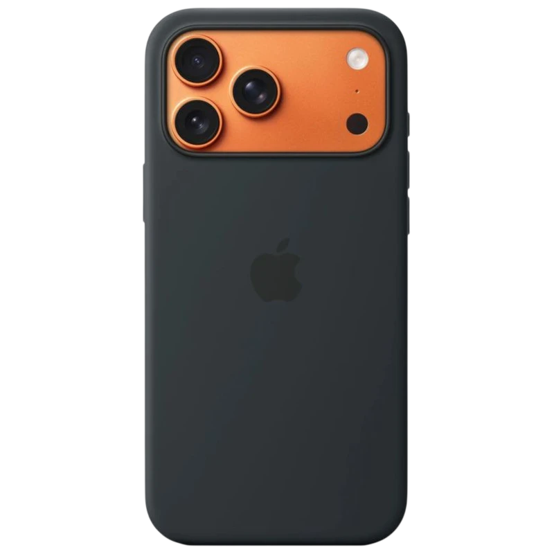 Funda de silicona con Magsafe iPhone 17 Pro Max - Negro