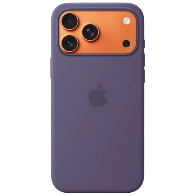 Funda de silicona con Magsafe iPhone 17 Pro Max - Niebla Lila Hover Image