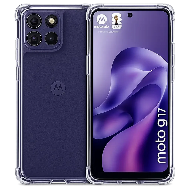 Funda de silicona Reinforced Motorola G17 Hover Image