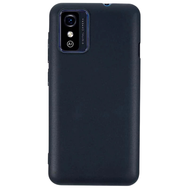 Funda de silicona ZTE Blade L9 Negro Hover Image