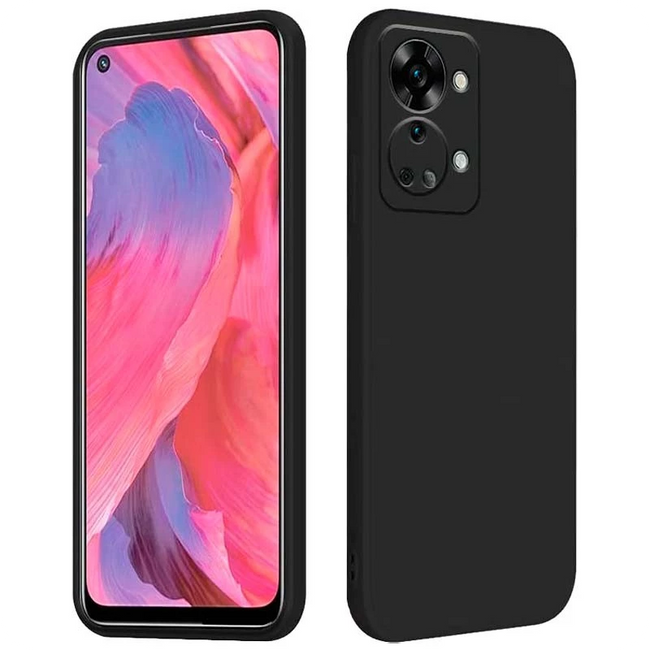 Funda Oneplus Nord 2T 5G Square Liquid Premium Negro Hover Image