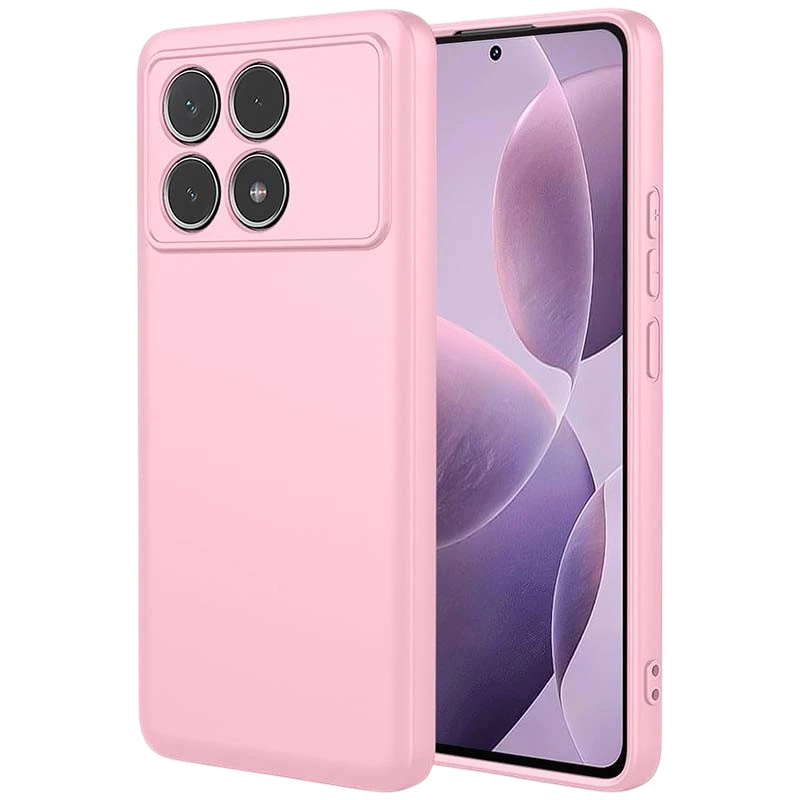 Funda Xiaomi Poco F6 Pro 5G Square Liquid Premium Rosa