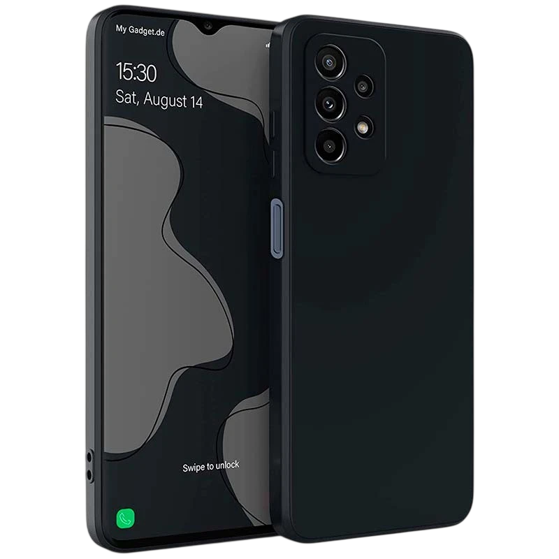 Funda Samsung Galaxy A23 5G A236 Square Liquid Premium Negro