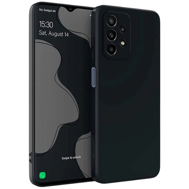 Funda Samsung Galaxy A23 5G A236 Square Liquid Premium Negro Hover Image