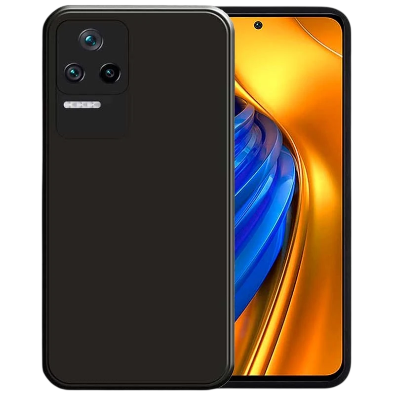 Funda Xiaomi Poco F4 Square Liquid Premium Negro