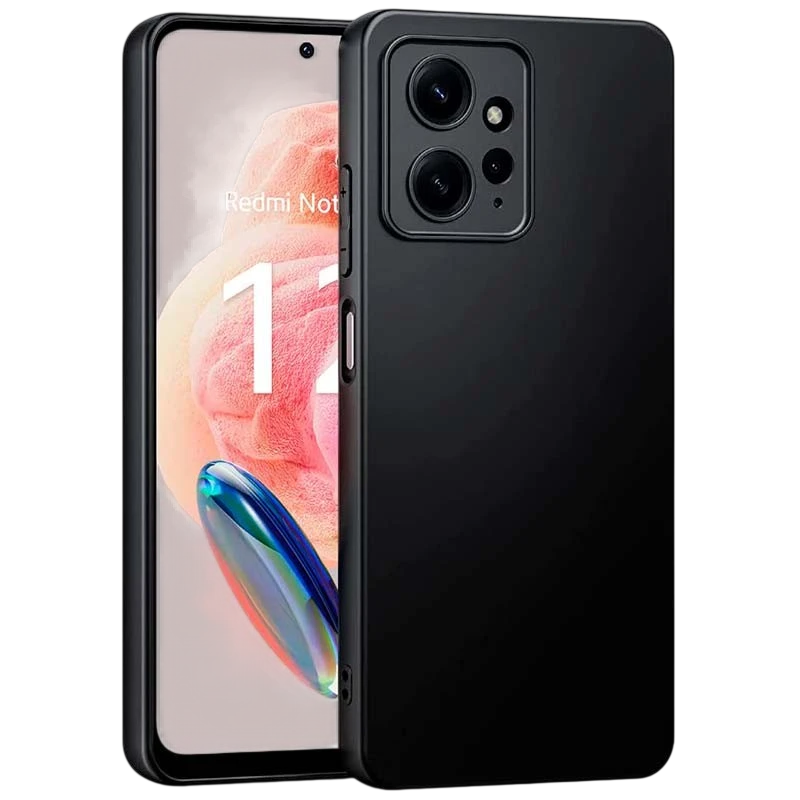 Funda Xiaomi Redmi Note 12 4G Square Liquid Premium Negro