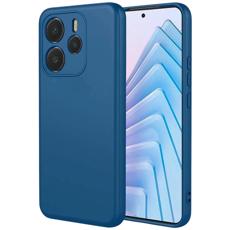 Funda Xiaomi Redmi Note 14 5G Square Liquid Premium Azul