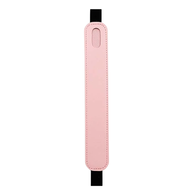 Funda PU para Stylus Pen Universal con Banda Elástica Rosa