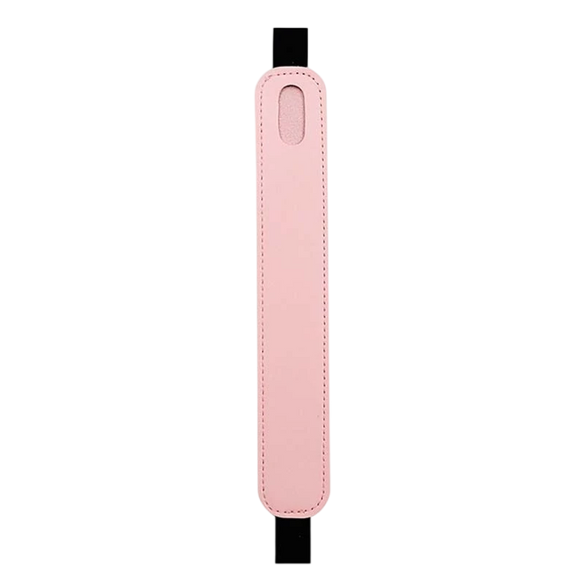 Funda PU para Stylus Pen Universal con Banda Elástica Rosa Hover Image