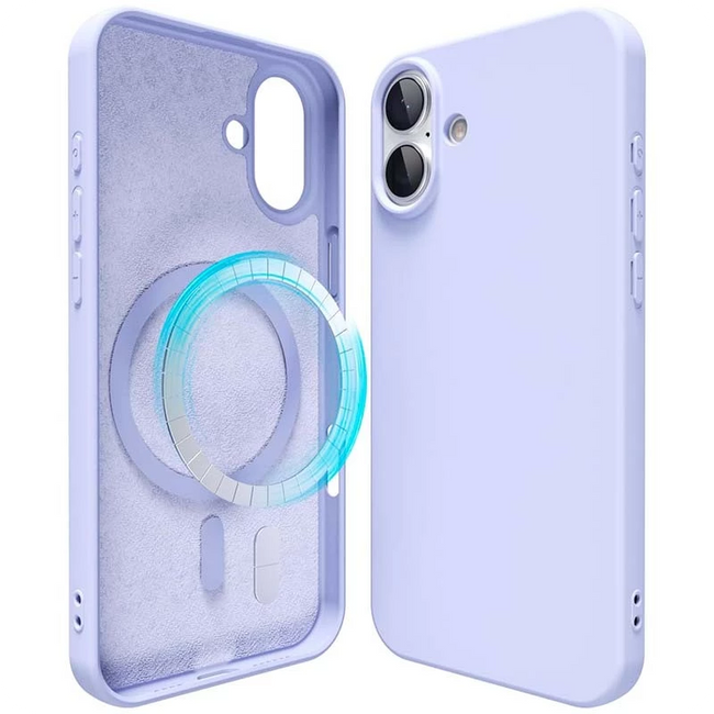 Funda Suave Magsafe Compatible iPhone 16 Plus Lavanda Hover Image