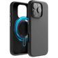 Funda Suave Magsafe Compatible iPhone 16 Pro Negro