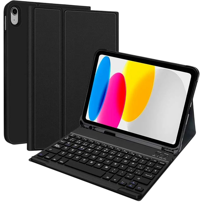 Funda con Teclado Apple iPad Pro 11 (2018), iPad Air 6/5/4 Generación (2024,2022,2020), iPad 10.9 (2022) Hover Image