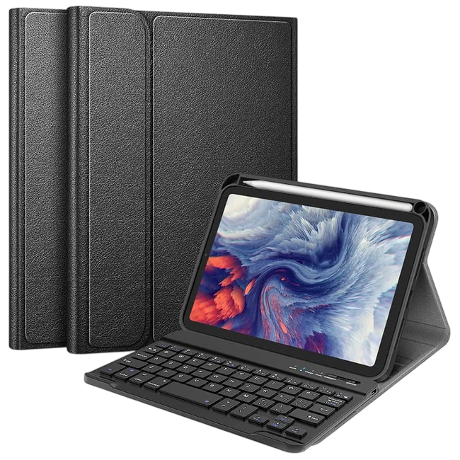 Funda con Teclado Apple iPad Mini 6 2021 / iPad Mini 7 2024 Hover Image