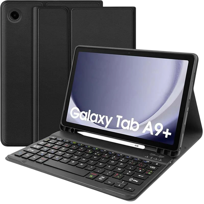Funda con Teclado Samsung Galaxy Tab A9+ (Inglés) Hover Image