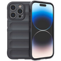 Funda de silicona Wave iPhone 15 Pro Gris Oscuro