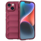 Funda de silicona Wave iPhone 15 Borgoa