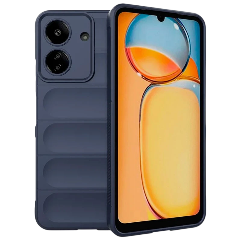 Funda de silicona Wave Xiaomi Redmi 13C / Poco C65 / Poco M6 5G Azul