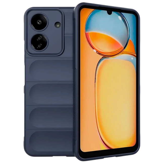 Funda de silicona Wave Xiaomi Redmi 13C / Poco C65 / Poco M6 5G Azul Hover Image