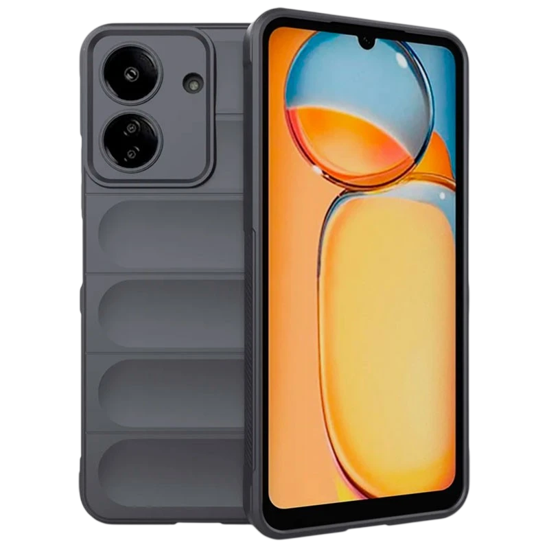 Funda de silicona Wave Xiaomi Redmi 13C / Poco C65 / Poco M6 5G Gris
