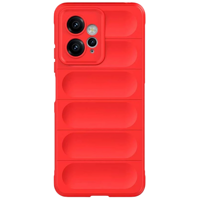 Funda de silicona Wave Xiaomi Redmi Note 12 4G Pro Rojo Hover Image