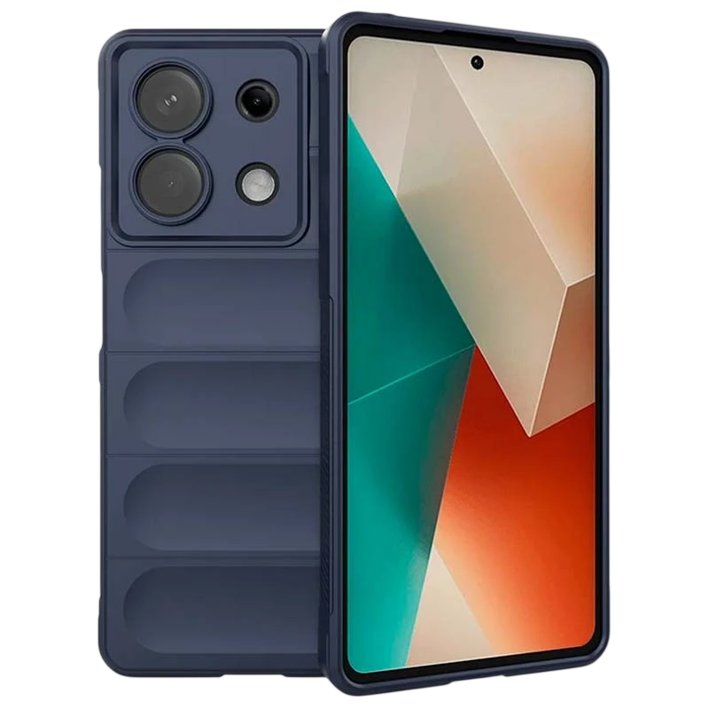 Funda de silicona Wave Xiaomi Redmi Note 13 5G Azul Oscuro